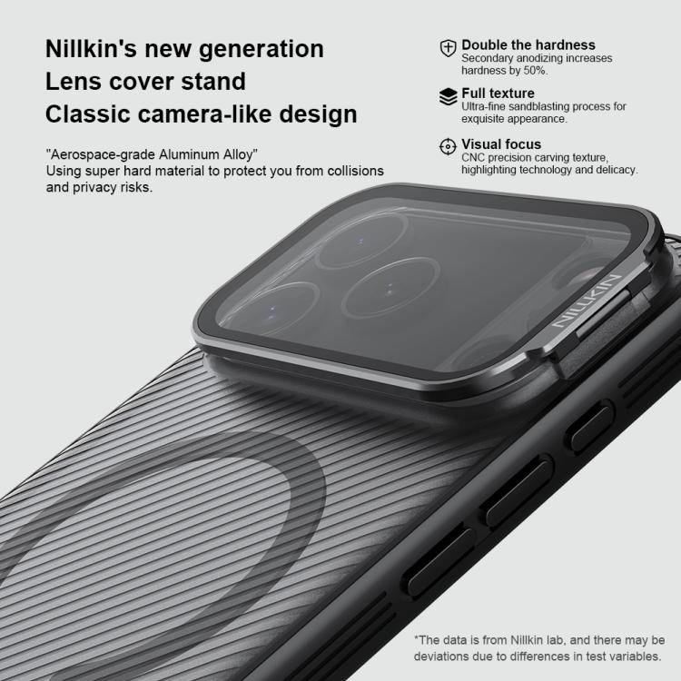 NILLKIN CamShield Prop Transparent Mirror Cover MagSafe Magnetic Translucent PC Phone Case