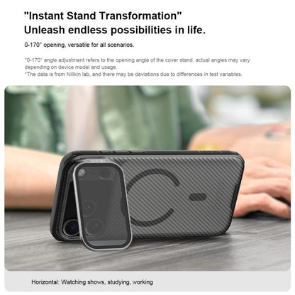 NILLKIN CamShield Prop Transparent Mirror Cover MagSafe Magnetic Translucent PC Phone Case