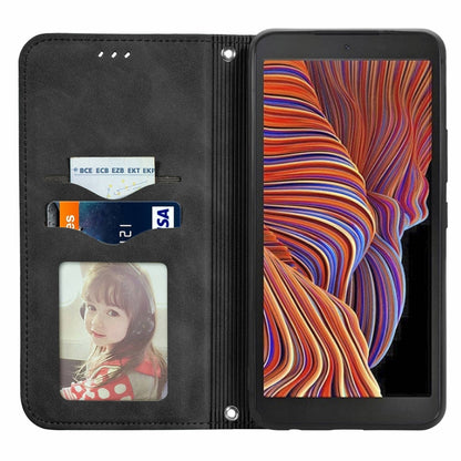 Retro Skin Feel Magnetic Leather Phone Case