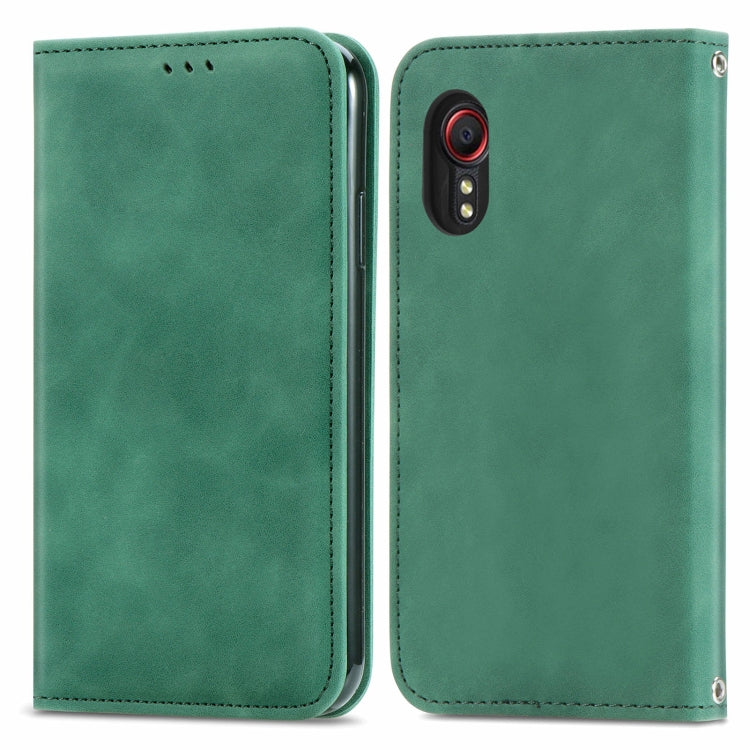 Retro Skin Feel Magnetic Leather Phone Case