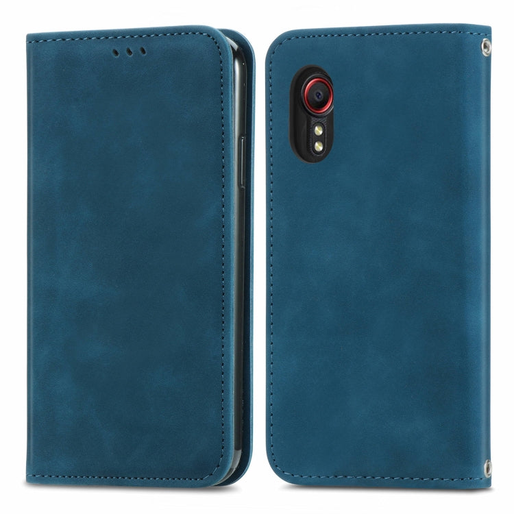 Retro Skin Feel Magnetic Leather Phone Case