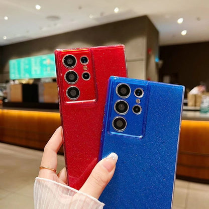 Jelly Glitter Solid Color TPU Phone Case