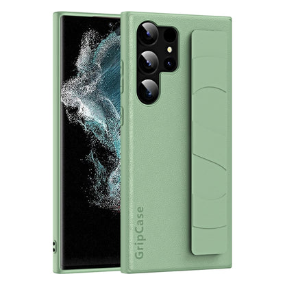 Skin Elastic Wrist Grip Back Cover Phone Case