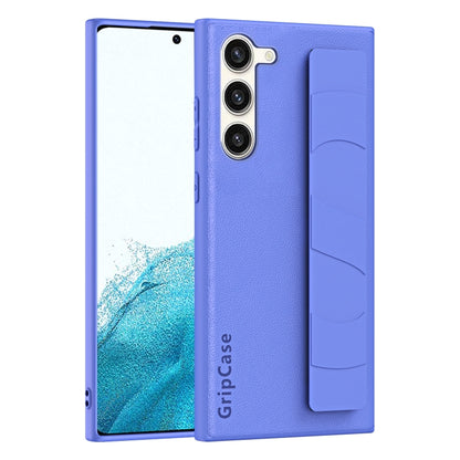 Skin Elastic Wrist Grip Back Cover Phone Case