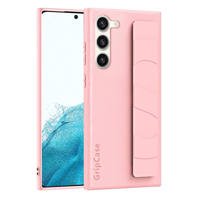 Skin Elastic Wrist Grip Back Cover Phone Case