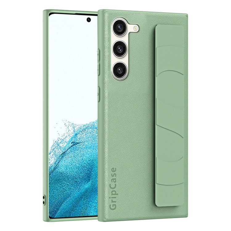 Skin Elastic Wrist Grip Back Cover Phone Case