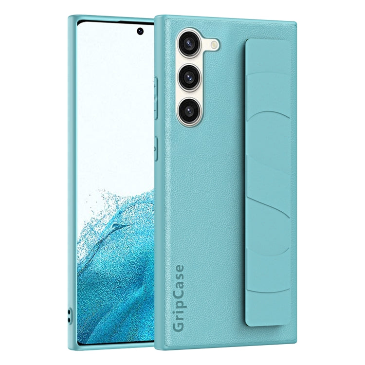 Skin Elastic Wrist Grip Back Cover Phone Case