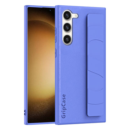 Skin Elastic Wrist Grip Back Cover Phone Case