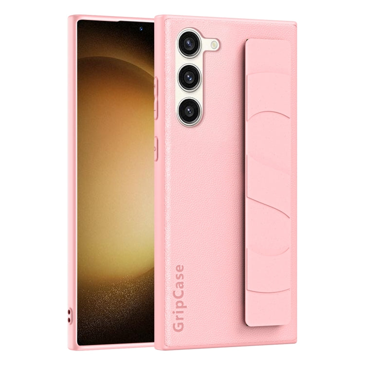 Skin Elastic Wrist Grip Back Cover Phone Case