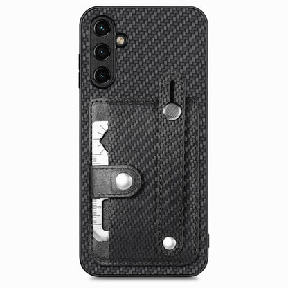 Wristband Kickstand Wallet Back Phone Case with Tool Knife