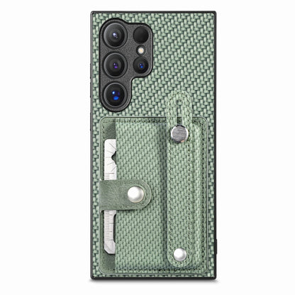 Wristband Kickstand Wallet Back Phone Case with Tool Knife