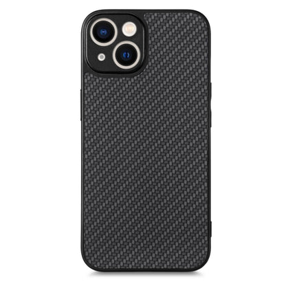 Carbon Fiber Texture Leather Back Phone Case