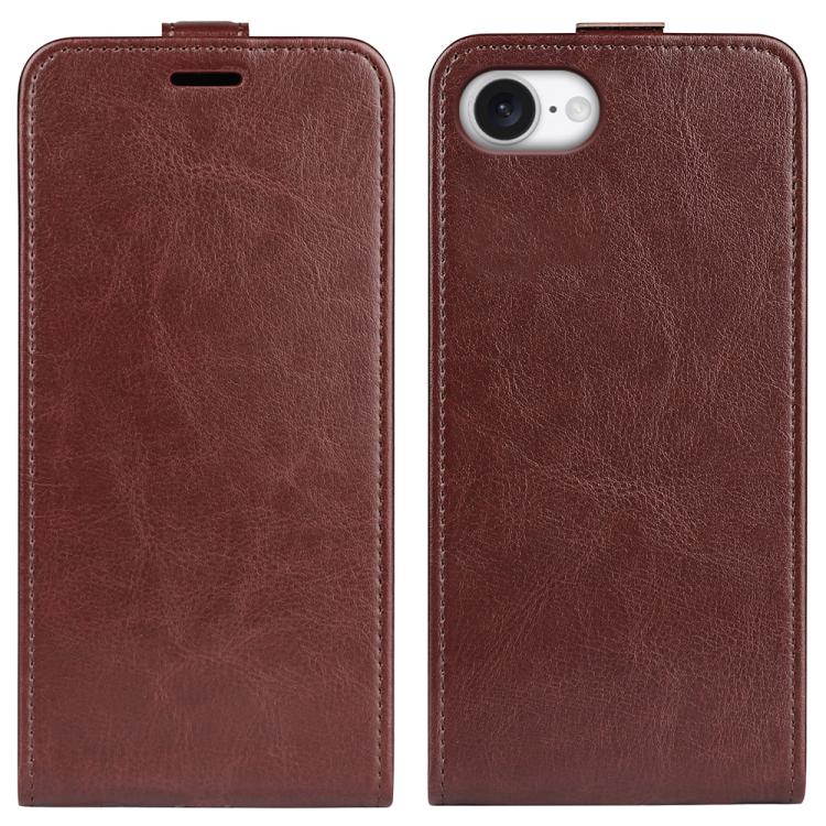 R64 Texture Single Vertical Flip Leather Phone Case