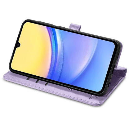 Cat and Dog Embossed Leather Phone Case