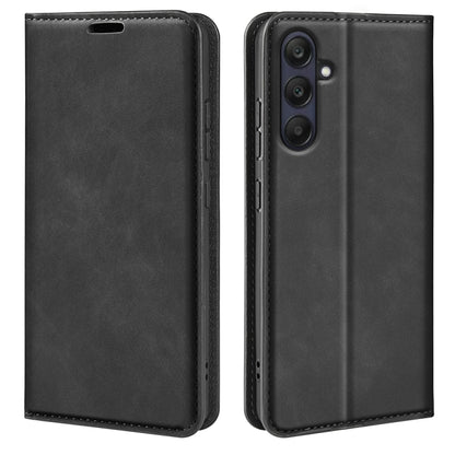 Retro-skin Magnetic Suction Leather Phone Case