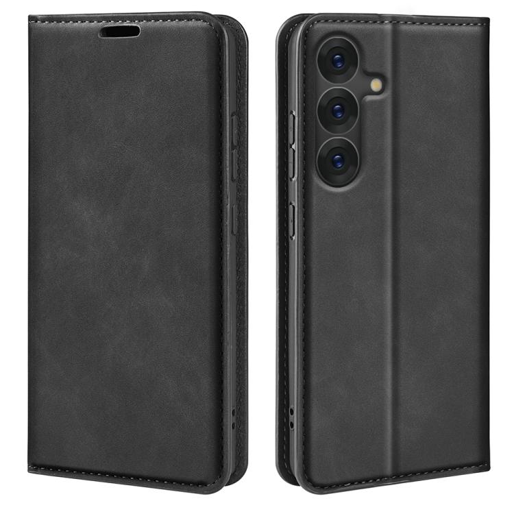 Retro-skin Magnetic Suction Leather Phone Case