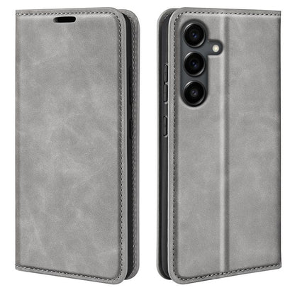 Retro-skin Magnetic Suction Leather Phone Case