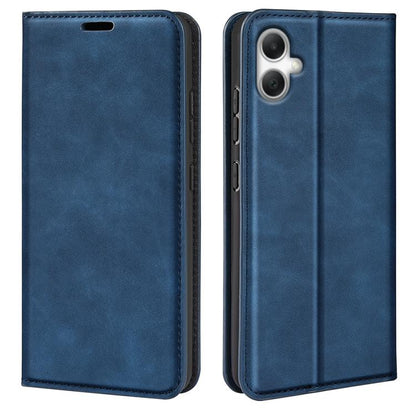 Retro-skin Magnetic Suction Leather Phone Case
