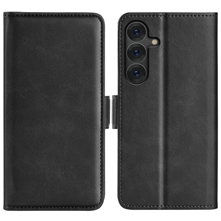 Dual-side Magnetic Buckle Horizontal Flip Leather Phone Case