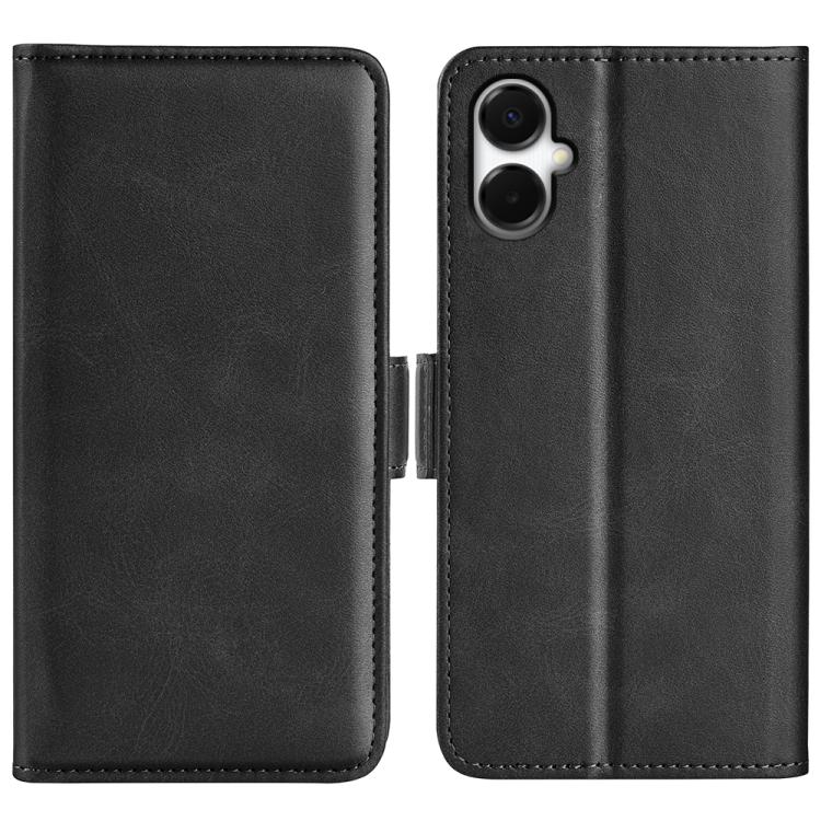 Dual-side Magnetic Buckle Horizontal Flip Leather Phone Case
