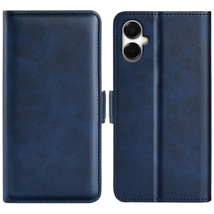 Dual-side Magnetic Buckle Horizontal Flip Leather Phone Case