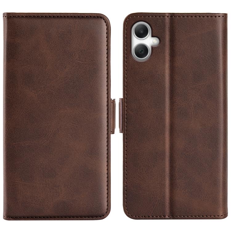Dual-side Magnetic Buckle Horizontal Flip Leather Phone Case