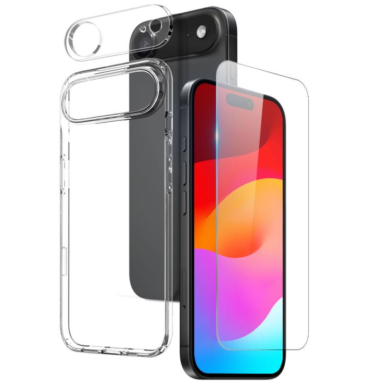 NORTHJO 3 in 1 TPU Phone Case with Screen Film and Lens Film