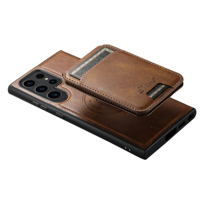 Suteni H15  Oil Eax Leather Detachable Wallet Back Phone Case