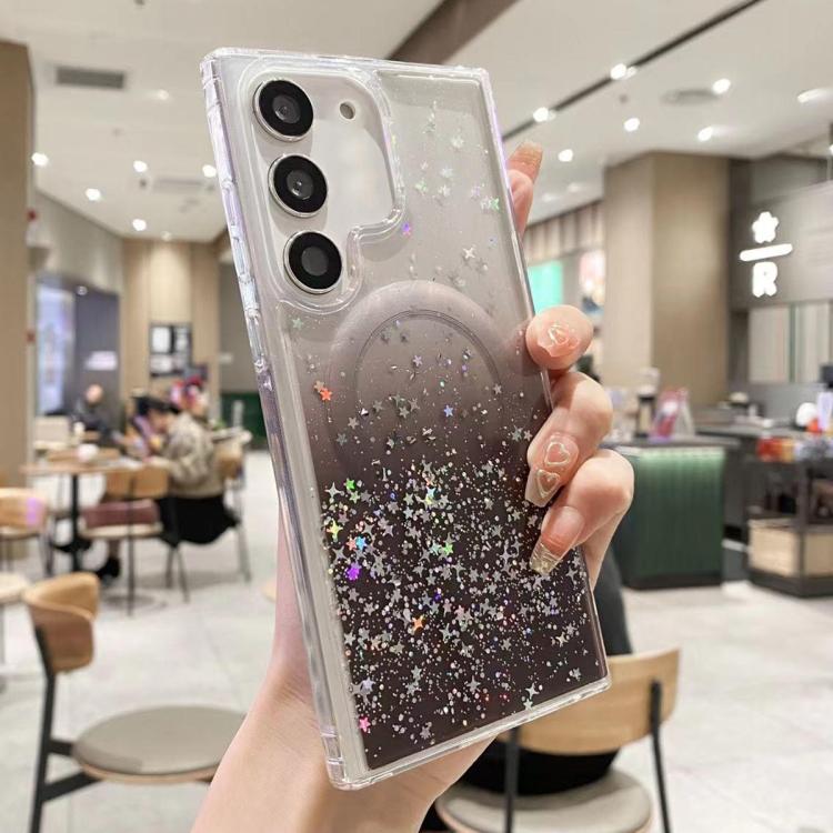 MagSafe Glitter Hybrid Clear TPU Phone Case
