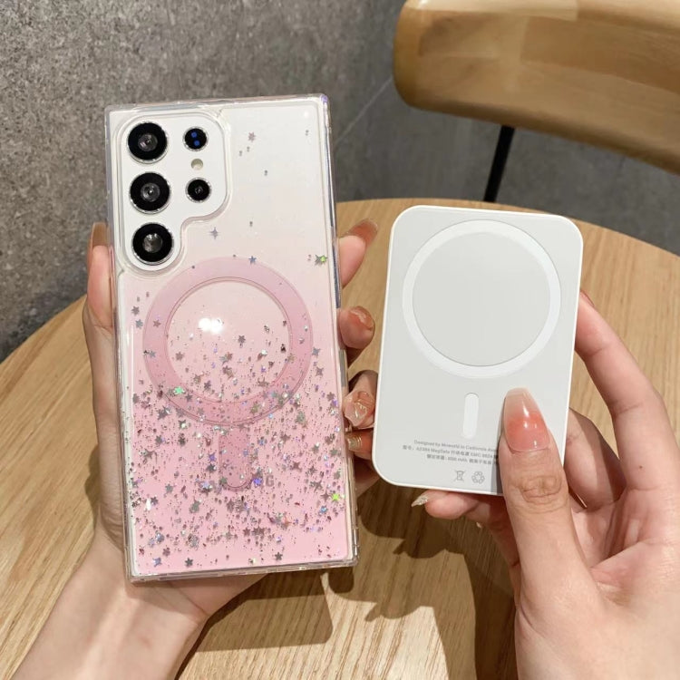 MagSafe Glitter Hybrid Clear TPU Phone Case