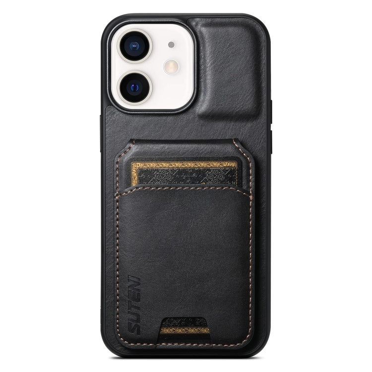 Suteni H02 Leather Wallet Stand Back Phone Case