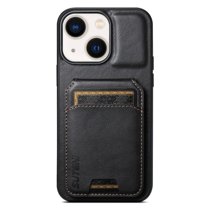 Suteni H02 Leather Wallet Stand Back Phone Case