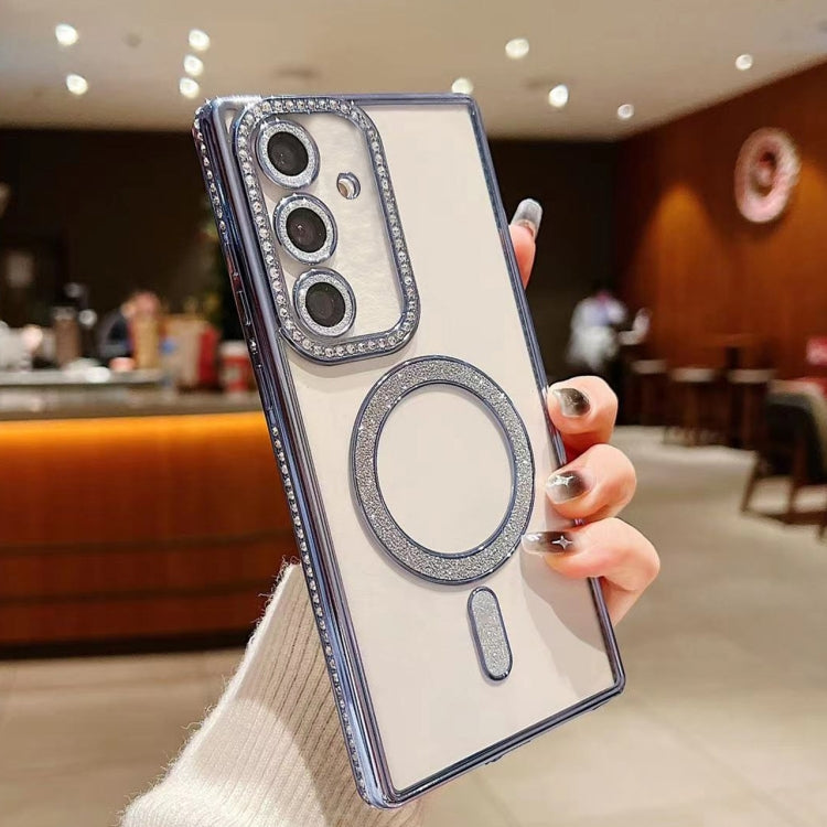 Diamond Gradient Plated MagSafe TPU Phone Case