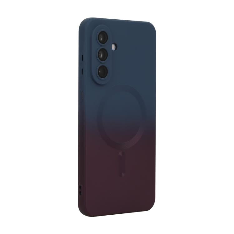 ENKAY Hat-Prince MagSafe Rainbow Gradient Silicone Phone Case with Lens Film