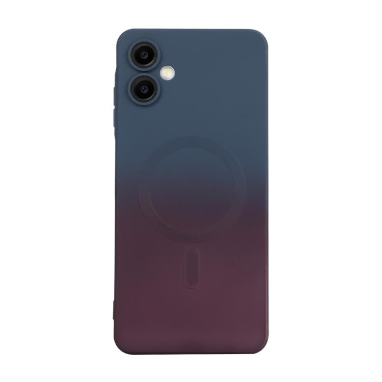 ENKAY Hat-Prince MagSafe Rainbow Gradient Silicone Phone Case with Lens Film