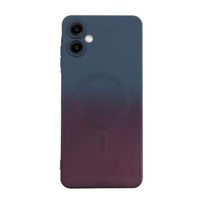 ENKAY Hat-Prince MagSafe Rainbow Gradient Silicone Phone Case with Lens Film