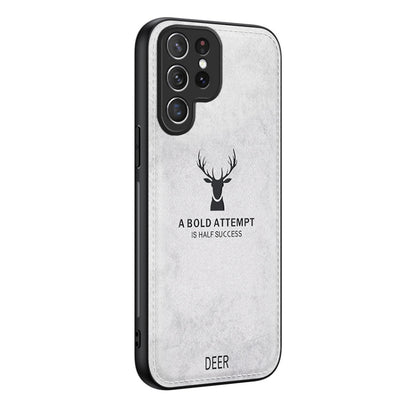 Deer Head Cloth Skin All-inclusive Phone Case