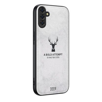 Deer Head Cloth Skin All-inclusive Phone Case