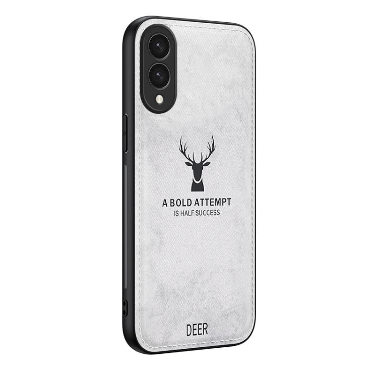 Deer Head Cloth Skin All-inclusive Phone Case