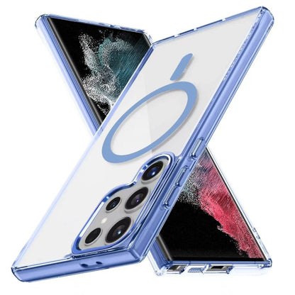Ice Color Magnetic Series TPU Hybrid Acrylic Magsafe Phone Case
