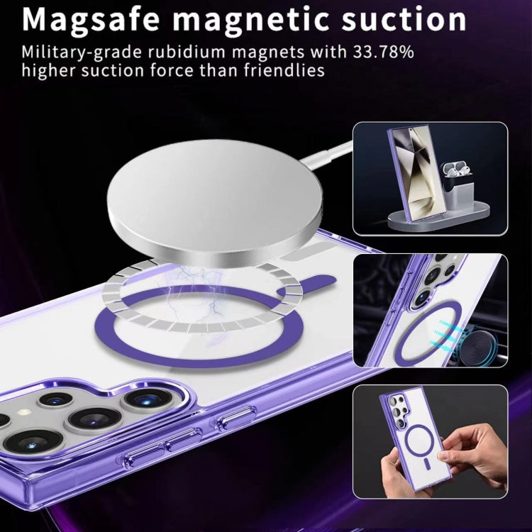 Ice Color Magnetic Series TPU Hybrid Acrylic Magsafe Phone Case