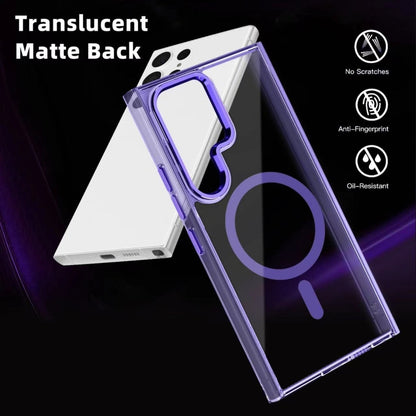 Ice Color Magnetic Series TPU Hybrid Acrylic Magsafe Phone Case