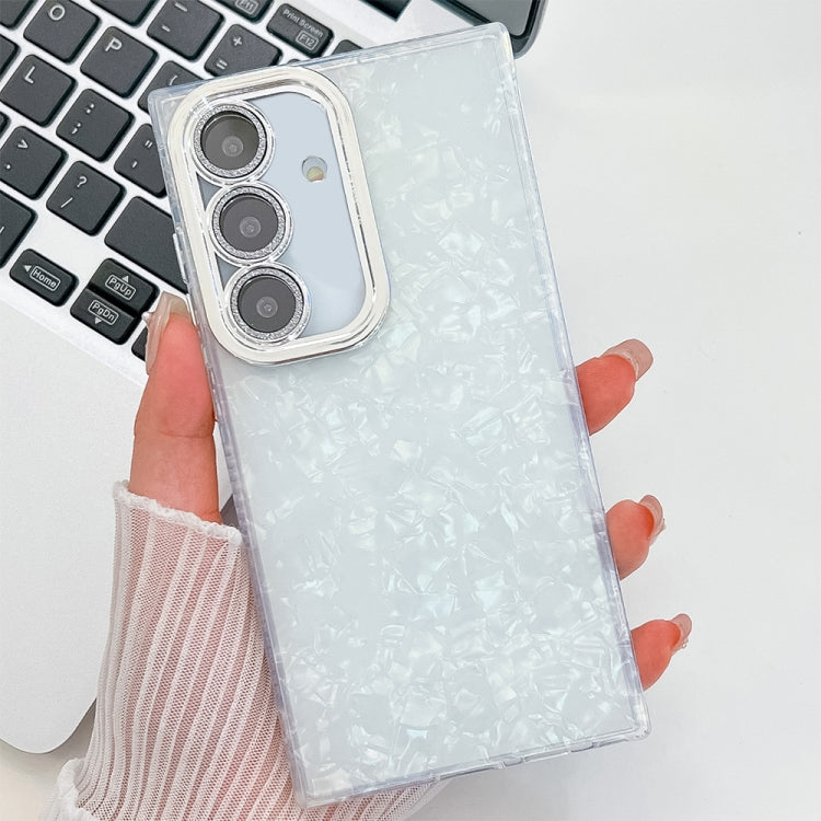 Plating Glitter Texture TPU Phone Case with Lens Film