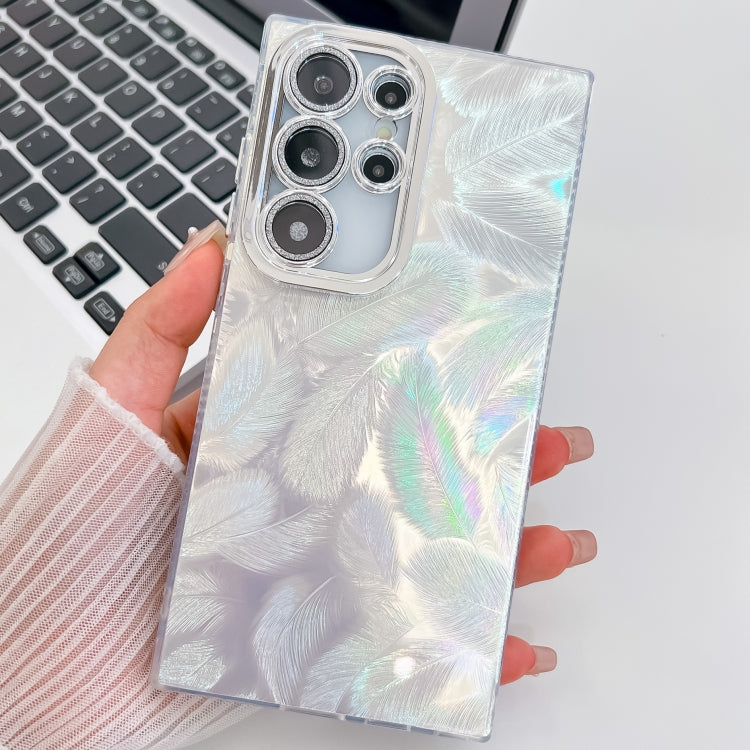 Plating Glitter Texture TPU Phone Case with Lens Film
