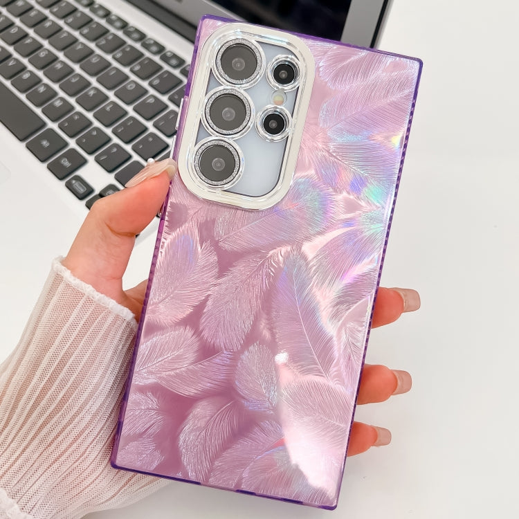 Plating Glitter Texture TPU Phone Case with Lens Film