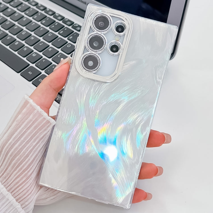 Plating Glitter Texture TPU Phone Case with Lens Film