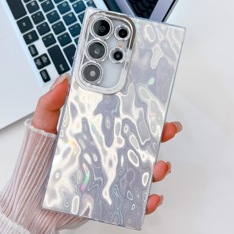Plating Glitter Texture TPU Phone Case with Lens Film