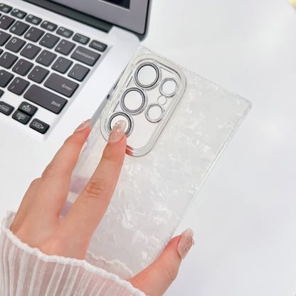 Plating Glitter Texture TPU Phone Case with Lens Film