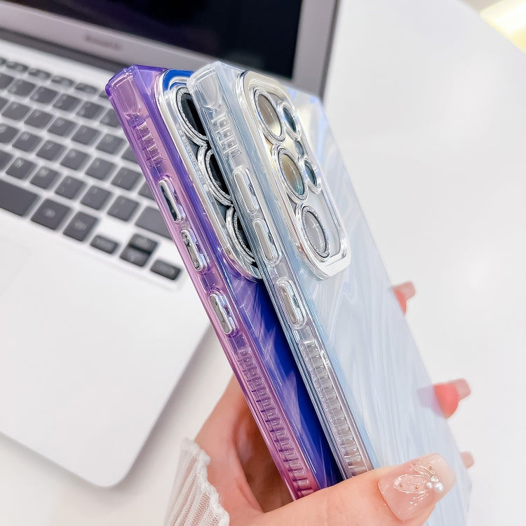 Plating Glitter Texture TPU Phone Case with Lens Film