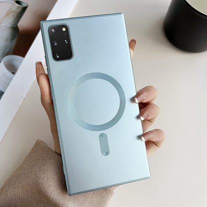 Metallic Paint Magsafe Liquid TPU Phone Case